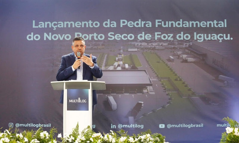 Movimento de caminhões cresce nos portos de fronteira da Multilog
