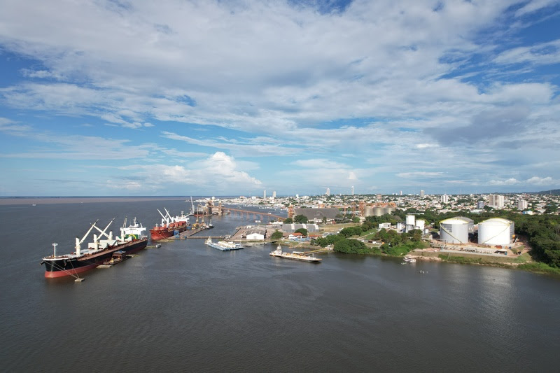Portos da Região Norte lideram crescimento no Brasil em 2025