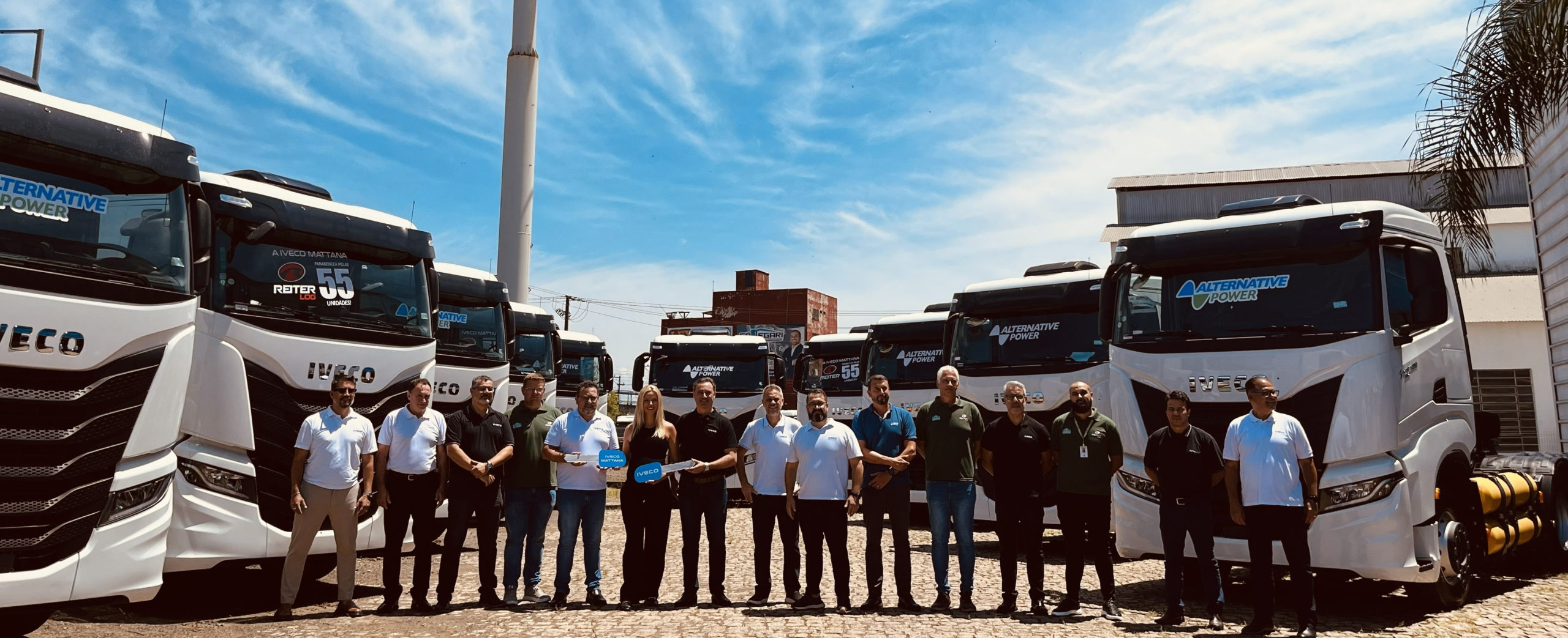 Reiter Log amplia frota de caminhões sustentáveis