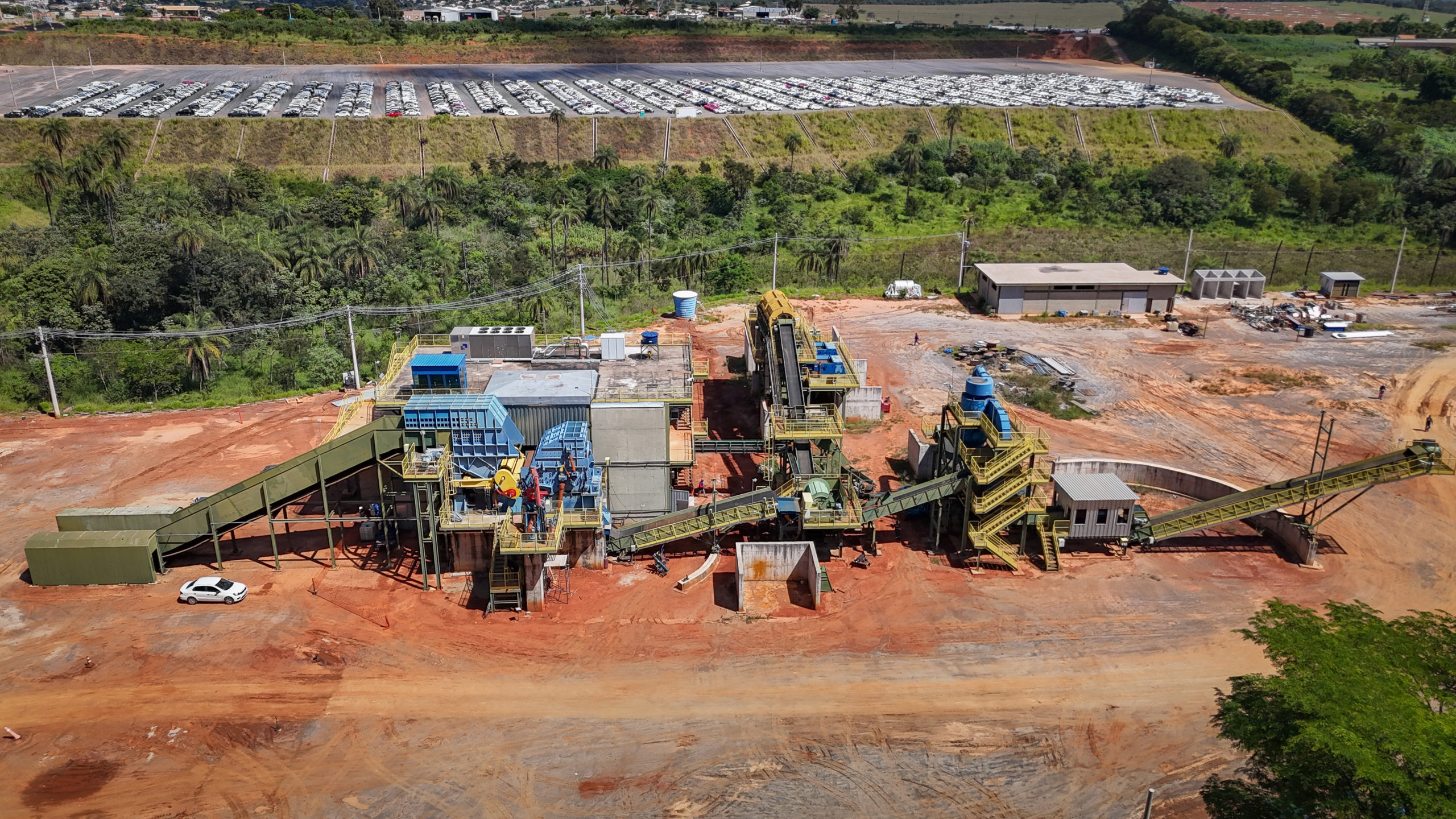 Grupo SADA inicia operação da recicladora integrada de veículos