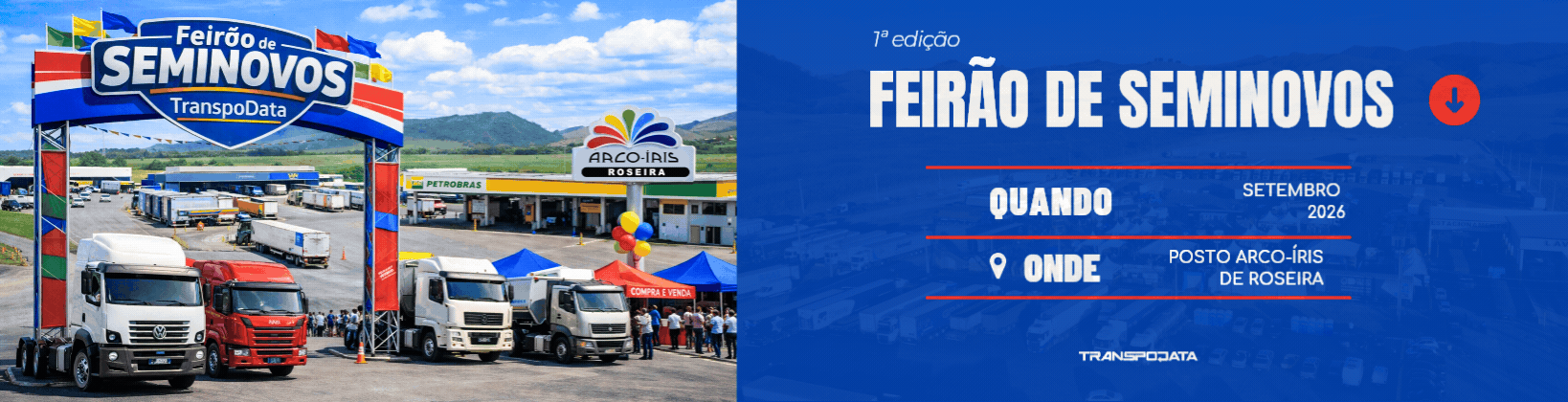 Feirão Seminovos de Caminhões Transpodata